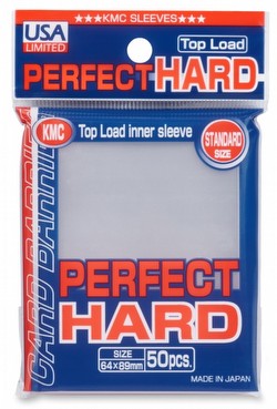 KMC Standard Size Sleeves - Perfect Hard Pack