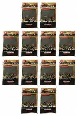 KMC Card Barrier Premiuim Mat Series Standard Size Sleeves - Silky Black [10 packs]