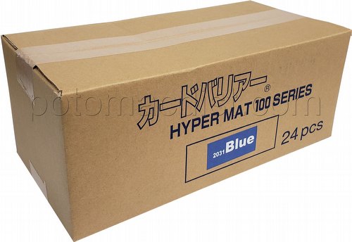 KMC Hyper Matte USA 100 ct. Standard Size Sleeves - Blue Case [24 packs]