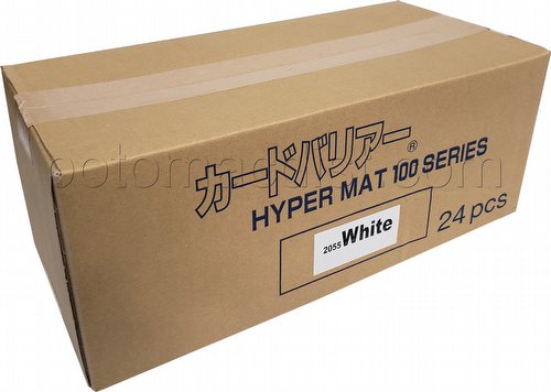 KMC Hyper Matte USA 100 ct. Standard Size Sleeves - White Case [24 packs]