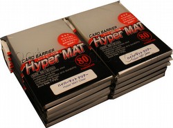 KMC Card Barrier Mat Series Standard Size Sleeves - Hyper Matte Clear [10 packs]