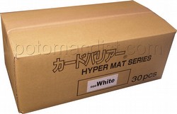 KMC Card Barrier Mat Series Standard Size Sleeves - Hyper Matte White Case [30 packs]