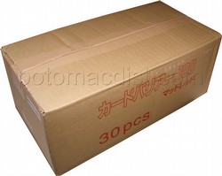 KMC Card Barrier Mat Series Standard Size Sleeves - Matte Red Case [30 packs]