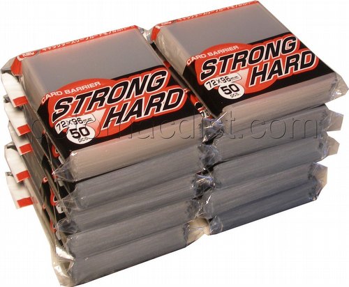 KMC STRONG HARD 72X96mm Card Sleeves Lot of 5 Packs Factory Sealed 250ct 