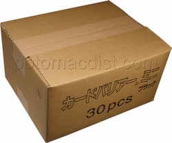 KMC Card Barrier Mini Series Yu-Gi-Oh Size Sleeves - Black Case [30 packs]