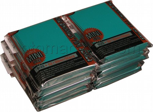 KMC Card Barrier Mini Series Yu-Gi-Oh Size Sleeves - Green [10 packs]