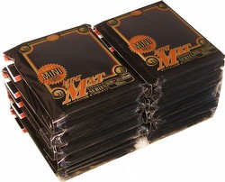 KMC Card Barrier Mini Mat Series Yu-Gi-Oh Size Sleeves - Matte Black [10 packs]