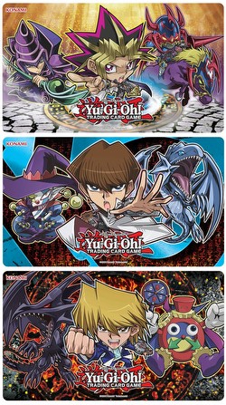 Konami Yu-Gi-Oh Duelist Kingdom Chibi Game Mats [Set of 3]