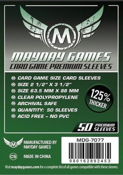 Mayday Card Game Premium Sleeves [63.5mm x 88mm/2 packs]