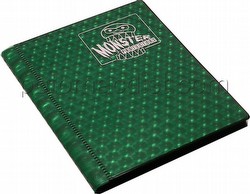 Monster Mini Green 2-Pocket Binder