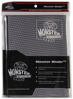 Monster Holo Opaque Black 9-Pocket Binder