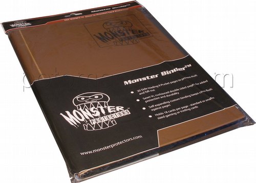 Monster Matte Gold 9-Pocket Binder