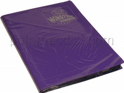 Monster Mini Matte Purple 4-Pocket Binder