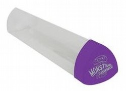 Monster Protectors Triangular  Play Mat Tube [Clear Tube/Purple Top]