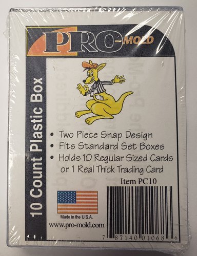 Pro-Mold 10-Count Pastic Box 2-Pack