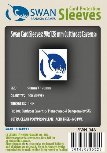Swan Panasia Blue Moon Board Game Sleeves Pack [70mm x 120mm]
