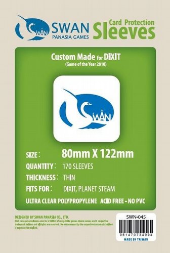 Swan Panasia Dixit Board Game Sleeves Pack [80mm x 122mm]