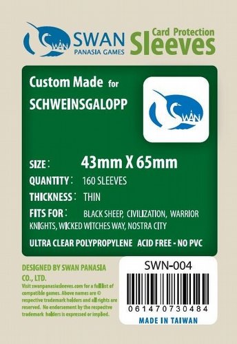 Swan Panasia Mini Chimera Board Game Sleeves Pack [43mm x 65mm]