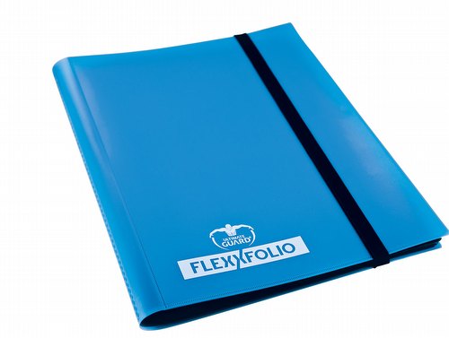 Ultimate Guard Blue 4-Pocket FlexXfolio Case [12 FlexXfolios]