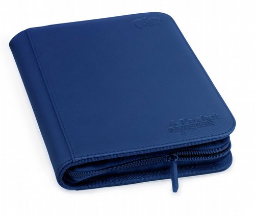 Ultimate Guard XenoSkin Dark Blue 4-Pocket ZipFolio Case [12 binders]