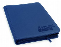 Ultimate Guard XenoSkin Dark Blue 8-Pocket ZipFolio Case [12 binders]