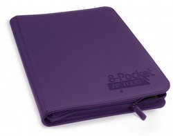 Ultimate Guard XenoSkin Purple 8-Pocket ZipFolio Case [12 binders]