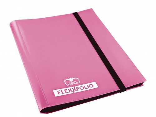 Ultimate Guard Pink 9-Pocket FlexXfolio Case [12 FlexXfolios]