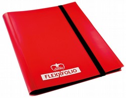 Ultimate Guard Red 9-Pocket FlexXfolio Case [6 FlexXfolios]