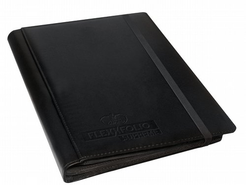 Ultimate Guard Supreme Black 9-Pocket FlexXfolio Case [12 FlexXfolios]
