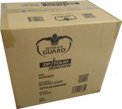 Ultimate Guard XenoSkin Blue 9-Pocket ZipFolio Case [12 ZipFolios]