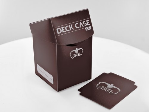 Ultimate Guard Brown Deck Case 100+ [10 deck cases]