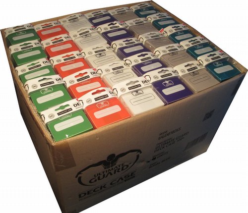 Ultimate Guard Mixed Colors Deck Case 100+ Carton [90 deck cases]
