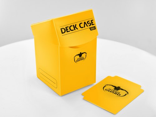 Ultimate Guard Yellow Deck Case 100+ [10 deck cases]