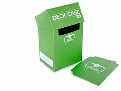 Ultimate Guard Green Deck Case 80+  [30 deck cases]