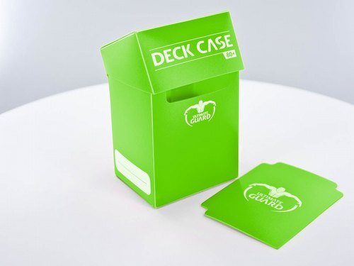 Ultimate Guard Light Green Deck Case 80+ Carton [120 deck cases]