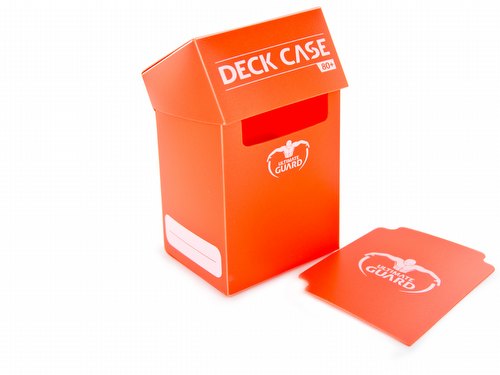 Ultimate Guard Orange Deck Case 80+  [30 deck cases]