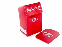 Ultimate Guard Red Deck Case 80+  [30 deck cases]