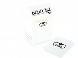 Ultimate Guard White Deck Case 80+  [30 deck cases]