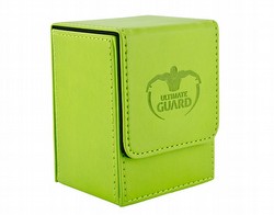 Ultimate Guard Green Leatherette Flip Deck Case 80+