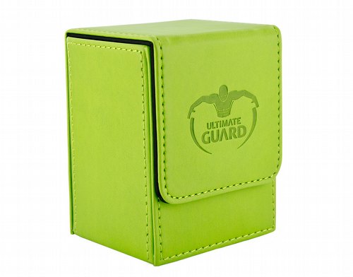 Ultimate Guard Green Leatherette Flip Deck Case 80+