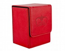 Ultimate Guard Red Leatherette Flip Deck Case 80+