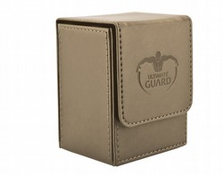 Ultimate Guard Sand Leatherette Flip Deck Case 80+