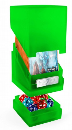 Ultimate Guard Jewel Edition Emerald Monolith Deck Case 100+ [6 deck cases]