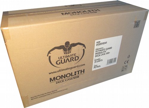 Ultimate Guard Petrol Monolith Deck Case 100+ Carton [24 deck cases]