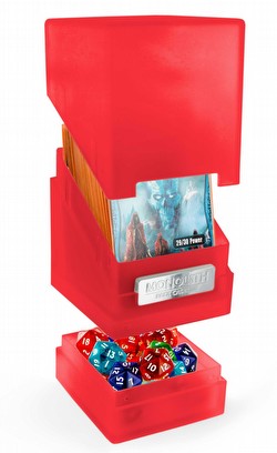 Ultimate Guard Jewel Edition Ruby Monolith Deck Case 100+ [6 deck cases]