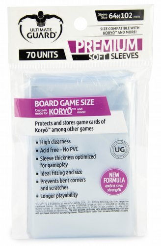 Ultimate Guard Premium Koryo Board Game Sleeves Pack