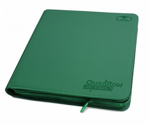 Ultimate Guard XenoSkin Green QuadRow ZipFolio