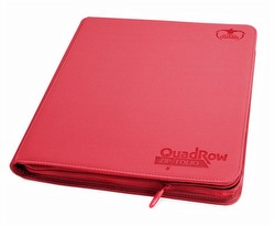Ultimate Guard XenoSkin Red QuadRow ZipFolio