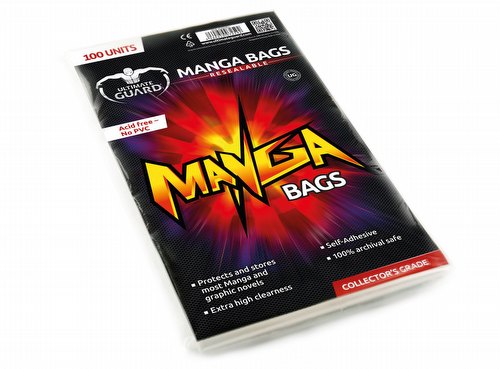 Ultimate Guard Manga Resealable Bags Case [10 packs]