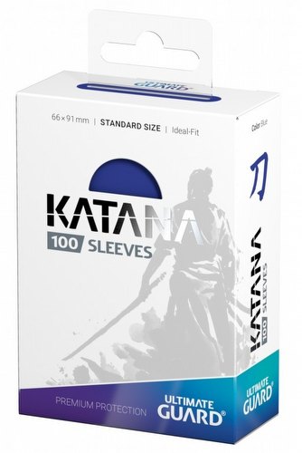 Ultimate Guard Katana Standard Size Blue Sleeves Pack